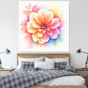 Impressão Em Tela Artista Floral Design