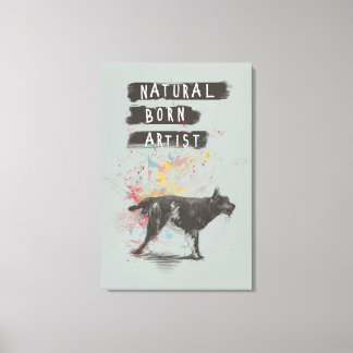 Impressão Em Tela artista nascer natural