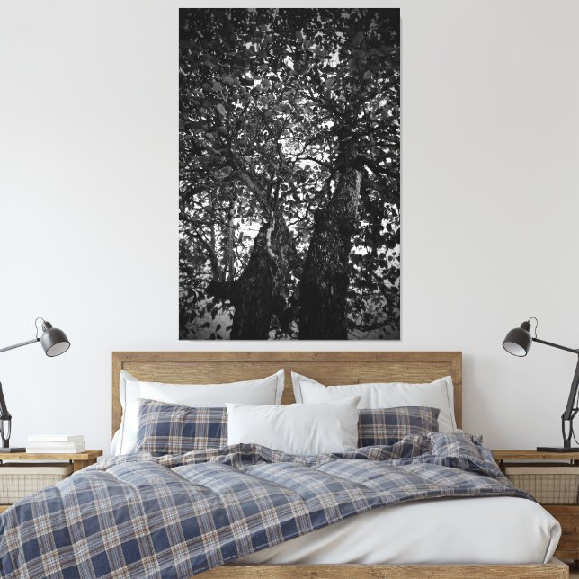 Impressão Em Tela Árvore (Insitu(Quarto))