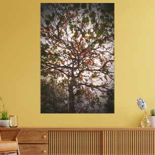 Impressão Em Tela Árvore