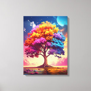 Impressão Em Tela árvore