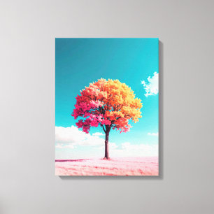 Impressão Em Tela árvore