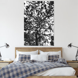 Impressão Em Tela Árvore