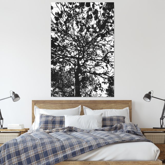 Impressão Em Tela Árvore (Insitu(Quarto))