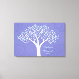 Impressão Em Tela ÁRVORE COM ESTRELAS Conselho de Entrada de Casamen