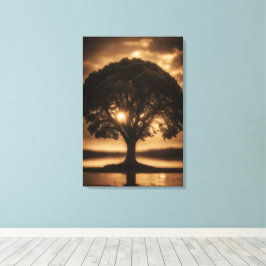 Impressão Em Tela Árvore da Vida