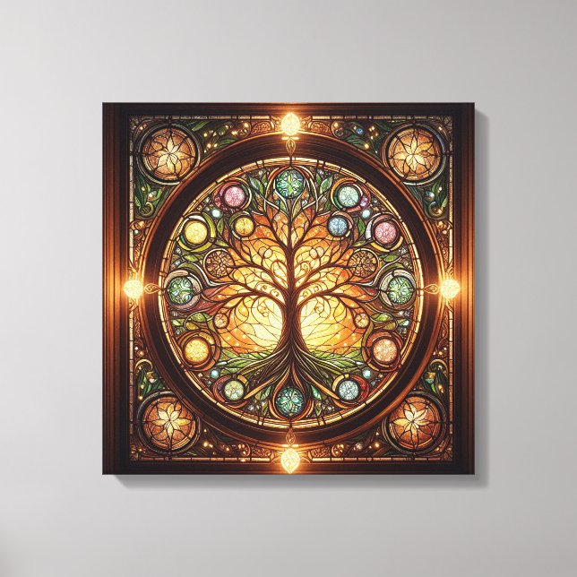 Impressão Em Tela Árvore da vida 2 (Frente)