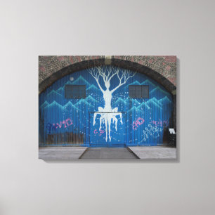 Impressão Em Tela Árvore de grafites da vida