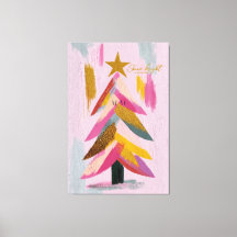 Árvore de Natal Abstrata Brilha Forte