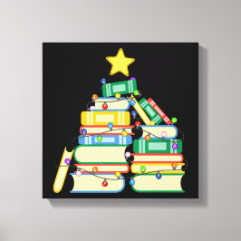 Impressão Em Tela Árvore de Natal Bookie II