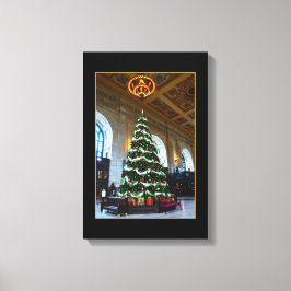 Impressão Em Tela Árvore de Natal da Union Station, Kansas City