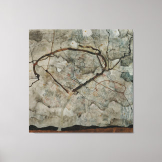 Impressão Em Tela Árvore de Outono no Ar Agitado