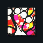 Impressão Em Tela Árvore Familiar<br><div class="desc">Apresentando a corajosa e bela coleção de árvores da família! Bem-vindos a um mundo de cores brilhantes e vibrantes, padrões divertidos, e uma árvore de pop de um tipo. Com esta coleção de camisetas, partidarismo, decoração de parede, e muito mais - temos algo para todos. Prepare-se para virar cabeças quando...</div>