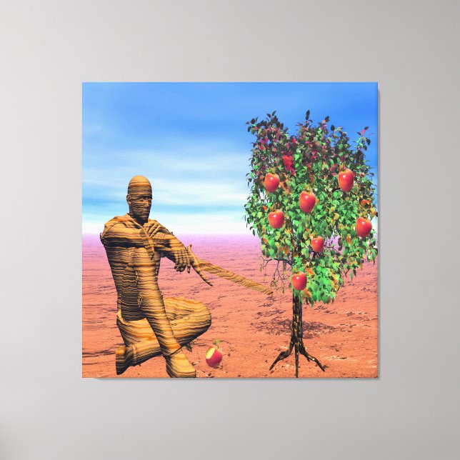 Impressão Em Tela Árvore mágica (Frente)