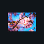 Impressão Em Tela Árvore Sakura Em Sangue Rosa<br><div class="desc">cerejeira japonesa em floração. O banquete da cor rosa das flores e do céu azul. A beleza da natureza. temporada de primavera. Uma pintura digital estilizada muito grande a partir de uma fotografia. Arte de canvas enrolada ou esticada para decorar seu lugar. Impressões florais e presentes para qualquer um. Você...</div>