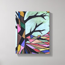 ÁRVORE SOLITÁRIA À LUZ DA LUZ