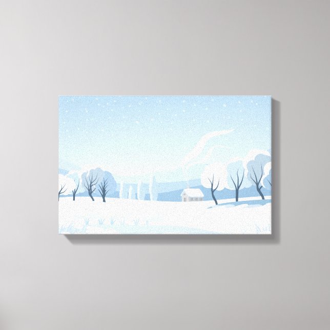 Impressão Em Tela Árvores  (Frente)