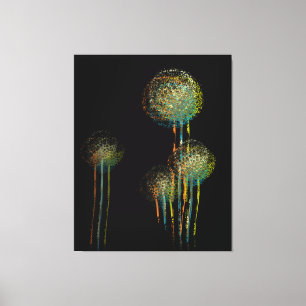 Impressão Em Tela Árvores de Flor Moderna Abstrato