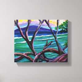 Impressão Em Tela Árvores em mil picos