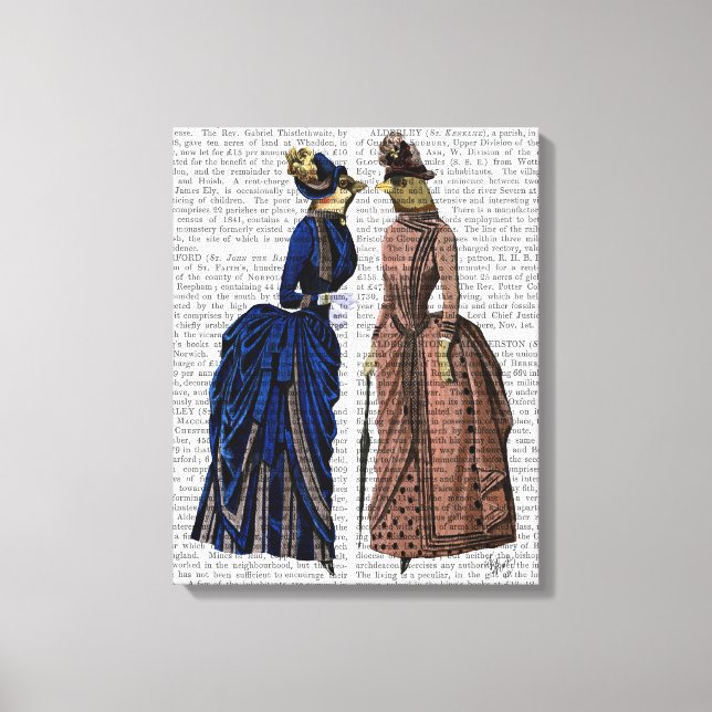 Impressão Em Tela As Aves De Gossip (Frente)