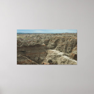 Impressão Em Tela As Badlands - Fotografia de Lugares Selvagens