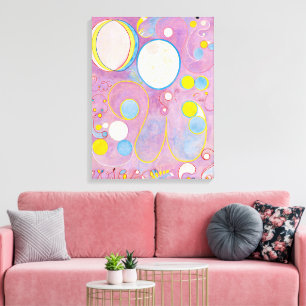 Impressão Em Tela As Dez Maiores, Nº 8, Adultez Hilma af Klint