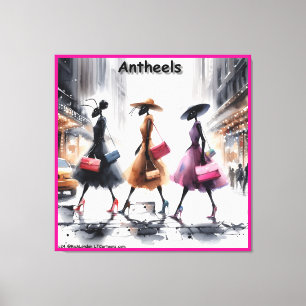 Impressão Em Tela As formigas de moda do rick de Londres