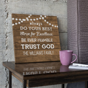 Impressão Em Tela As luzes de madeira da corda do celeiro