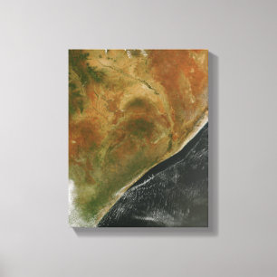 Impressão Em Tela As nações africanas do leste