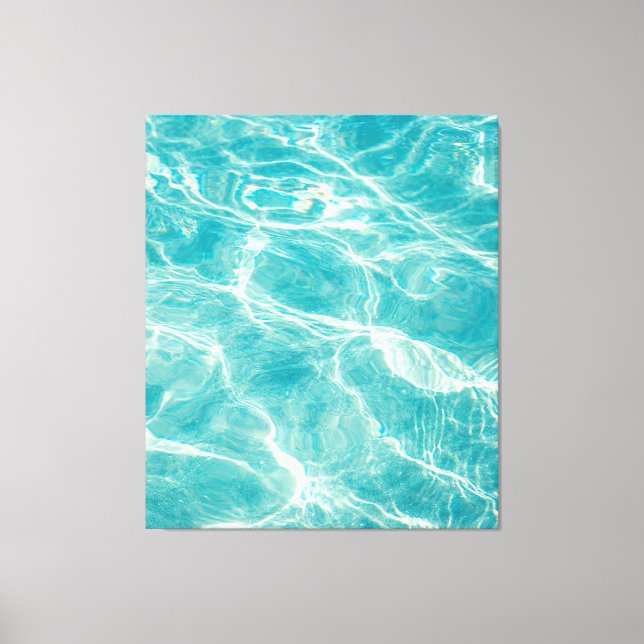 Impressão Em Tela as ondas do mar (Frente)
