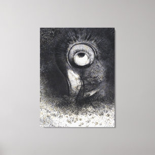 Impressão Em Tela As Origens desenho de Odilon Redon
