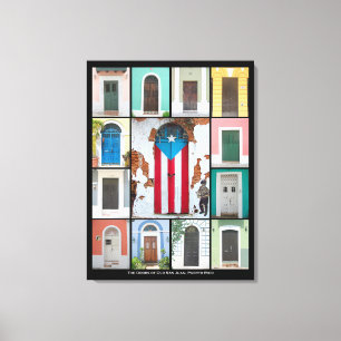 Impressão Em Tela As portas de San Juan velho 2