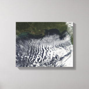 Impressão Em Tela As ruas da nuvem são visíveis