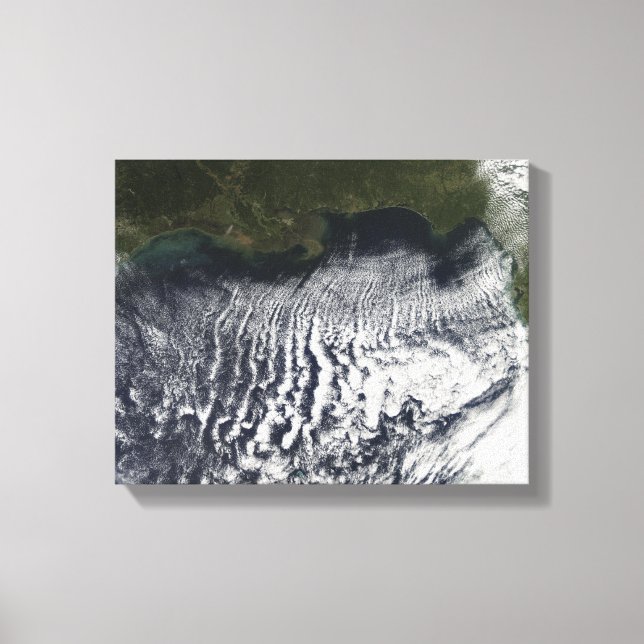 Impressão Em Tela As ruas de nuvem são visíveis (Frente)