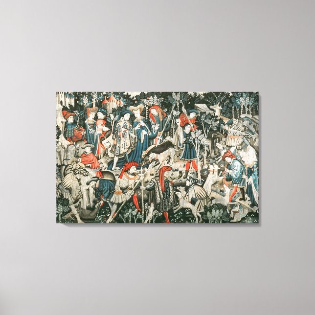 Impressão Em Tela As tapeçarias de caça de Devonshire (Frente)