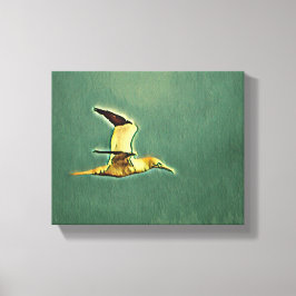 Impressão Em Tela Asas de Harmonia: Aves no Céu Aberto