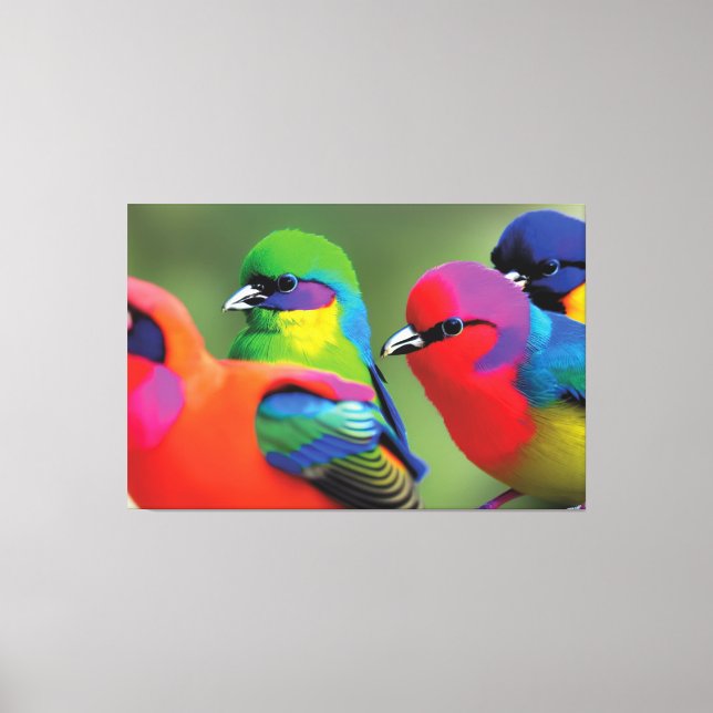 Impressão Em Tela Asas de Maravilha (Frente)