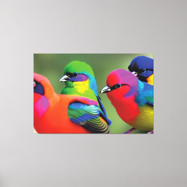 Impressão Em Tela Asas de Maravilha (Frente)