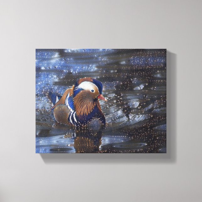 Impressão Em Tela "Asas sobre a meia: uma fuga pacífica" (Frente)