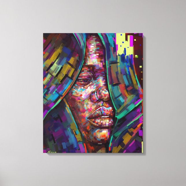 Impressão Em Tela Ascensão o medo (Frente)