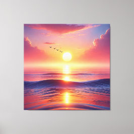 Impressão Em Tela Ascensão Sun Painting For "Vaastu"