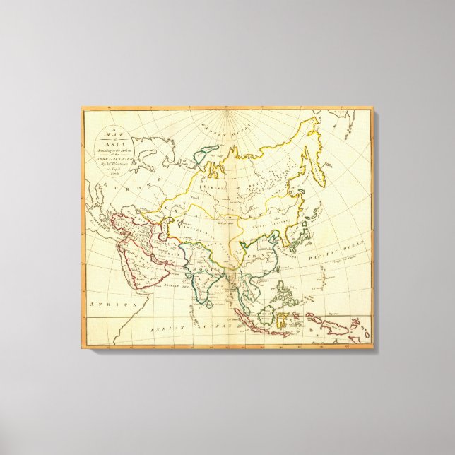 Impressão Em Tela Ásia 18 (Frente)