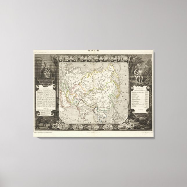 Impressão Em Tela Ásia 22 (Frente)