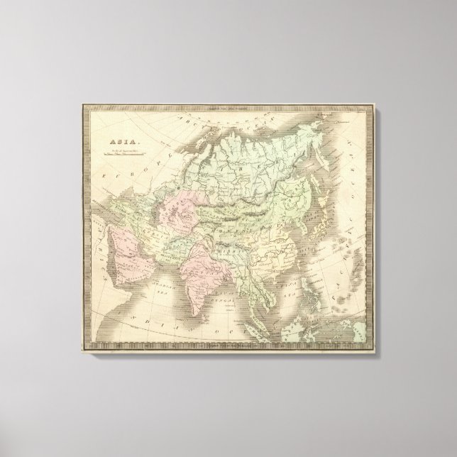 Impressão Em Tela Ásia 33 (Frente)