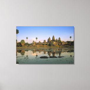 Impressão Em Tela Ásia, Camboja, Siem Reap. Angkor Wat. 2