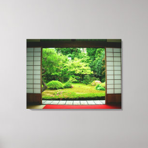 Impressão Em Tela Ásia, Japão, Quioto. Jardim Zen 2