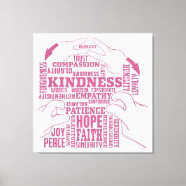 Impressão Em Tela ASL - Beleza interna - Design de cultura surda "Ve