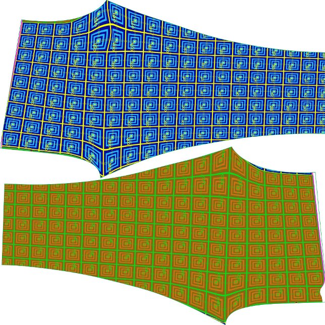 Impressão Em Tela aspecto/espessura apenas (Criador carregado)