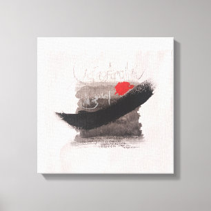 Impressão Em Tela Astagfirullah-calligrafia minimalista wabi sabi