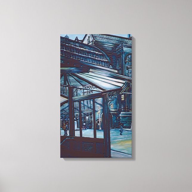 Impressão Em Tela Astor Place Aborigines, Nova Iorque (Frente)